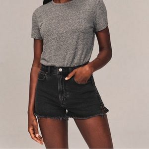 Abercrombie High Rise Mom Short
